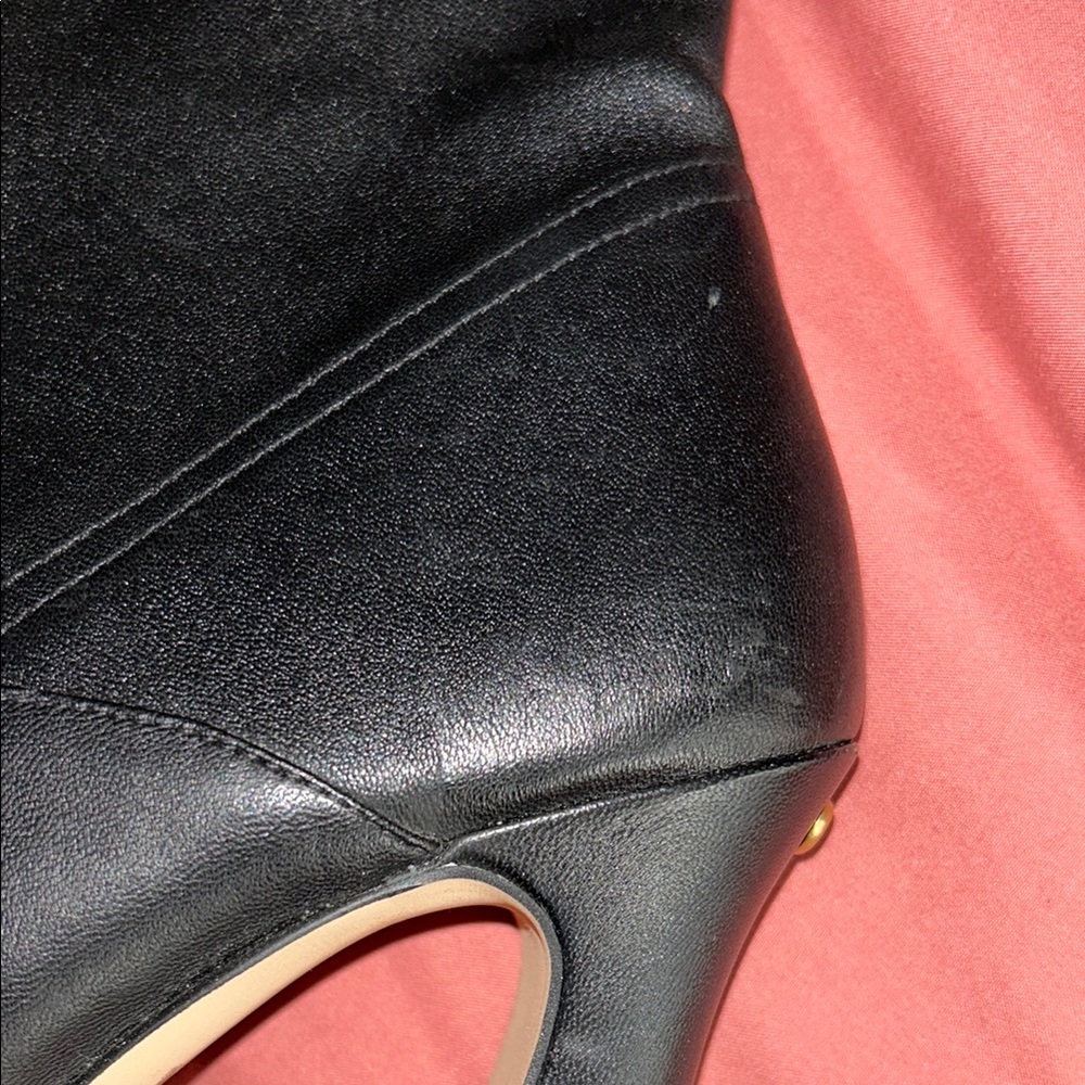 Coach Black Heeled Boots - Picture 8 of 10